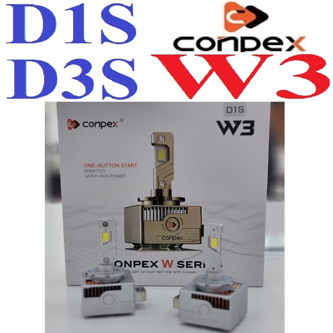 هدلایت کانپکس مدل W3 پایه D1