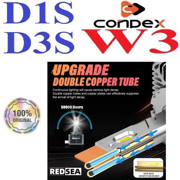 هدلایت کانپکس مدل W3 پایه D1