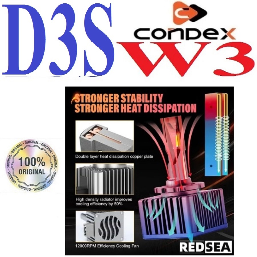 هدلایت کانکس پایه D3S مدل W3 با گارانتی معتبر