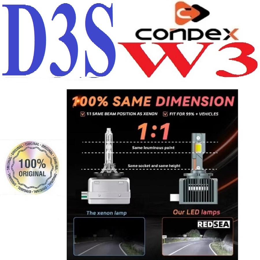 هدلایت کانکس پایه D3S مدل W3 با گارانتی معتبر